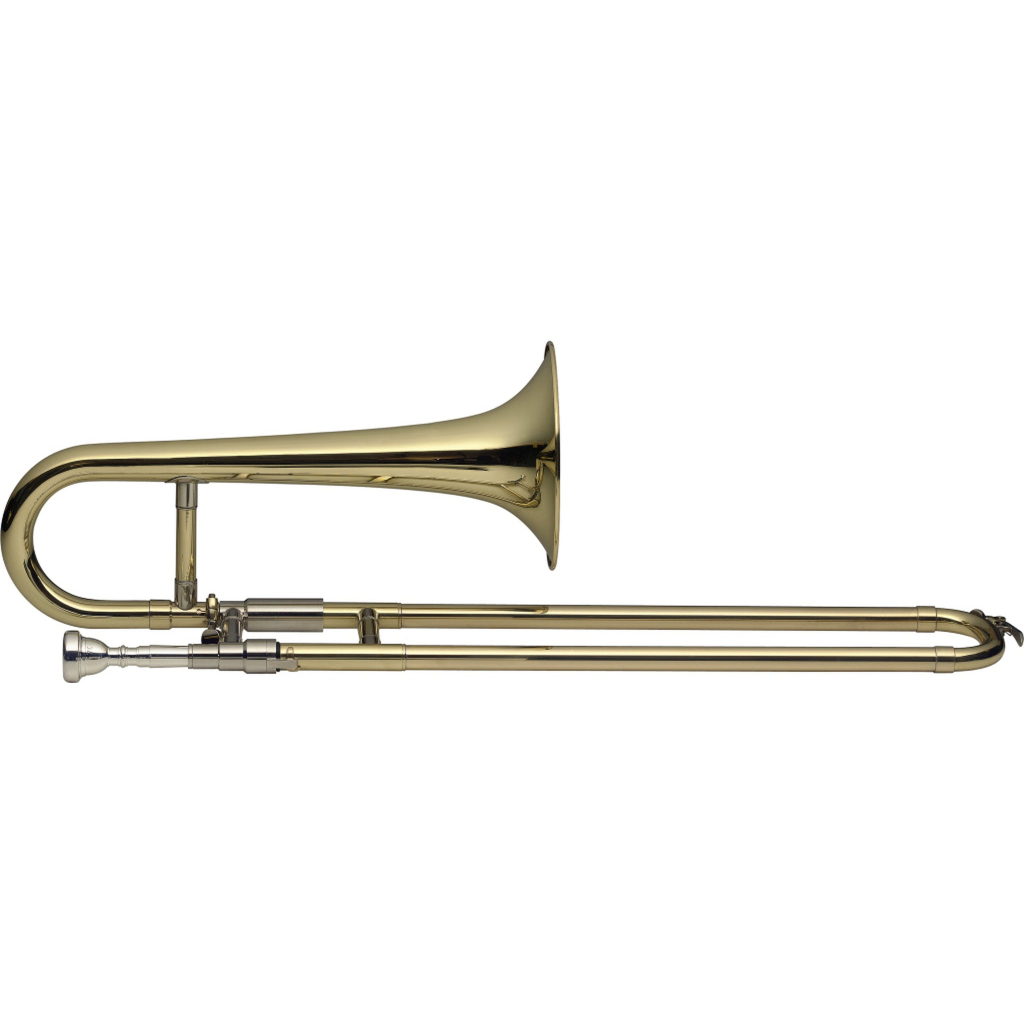 Stagg Bb Slide Trumpet, ML Bore, Body In Brass, With Soft Case