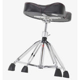 Gibraltar 9000 Series 4-Post Oversized Saddle Drum Throne