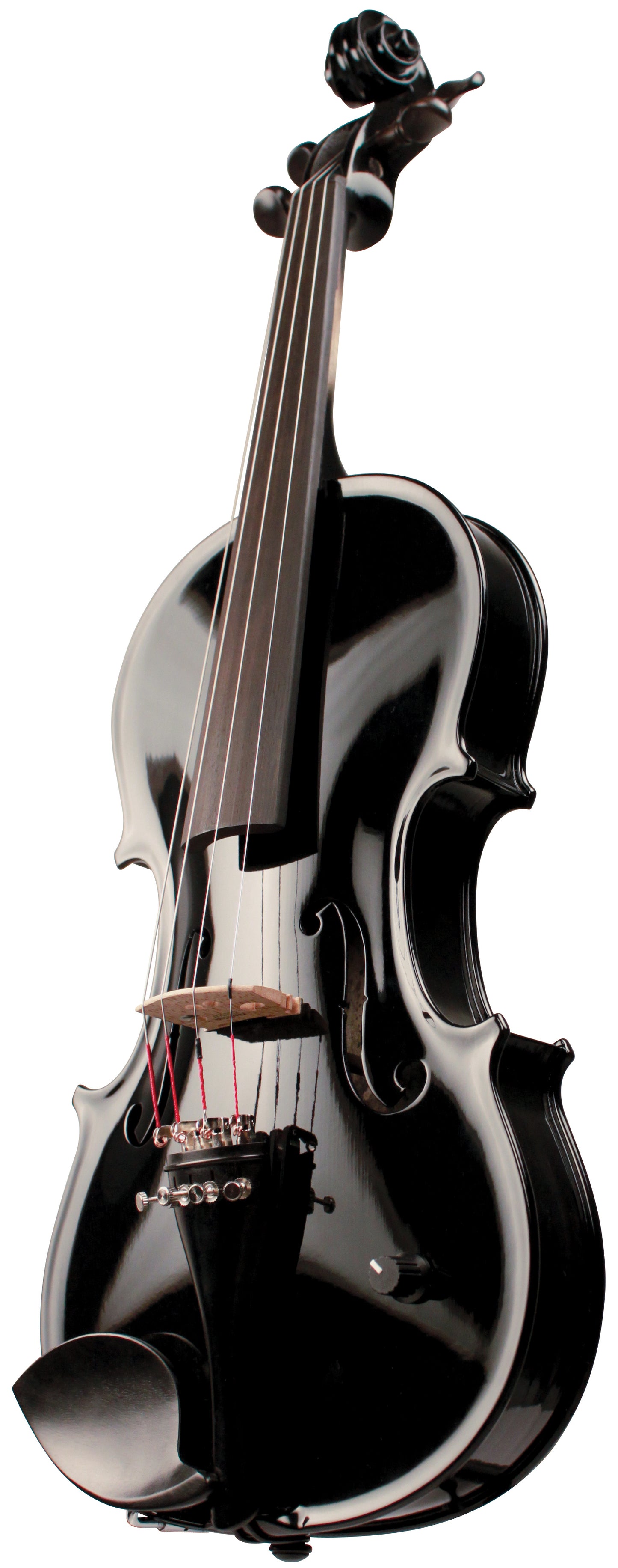 Barcus Berry BAR-AEBK Vibrato AE Series Acoustic-Electric Violin. Piano Black