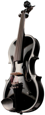 Barcus Berry BAR-AEBK Vibrato AE Series Acoustic-Electric Violin. Piano Black