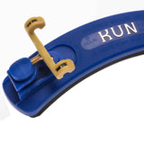 Kun Violin Shoulder Rest, Collapsible, 3/4-1/2, Blue Moon