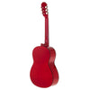 GEWA Basic Classical Guitar 1/2 Transparent Red