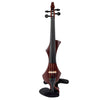 GEWA Novita 3.0 Electric Violin, Red Brown, With Universal Shoulder Rest Adapter