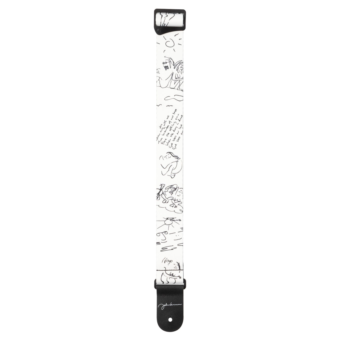 D'Addario John Lennon Art Series Polyester Strap - John & Yoko