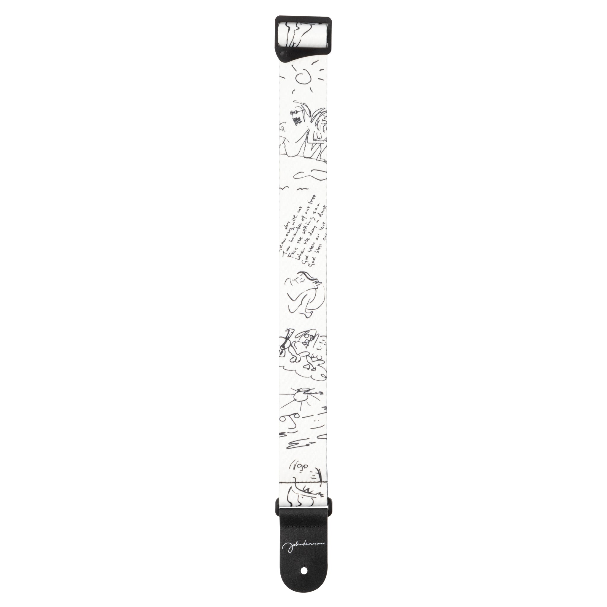 D'Addario John Lennon Art Series Polyester Strap - John & Yoko