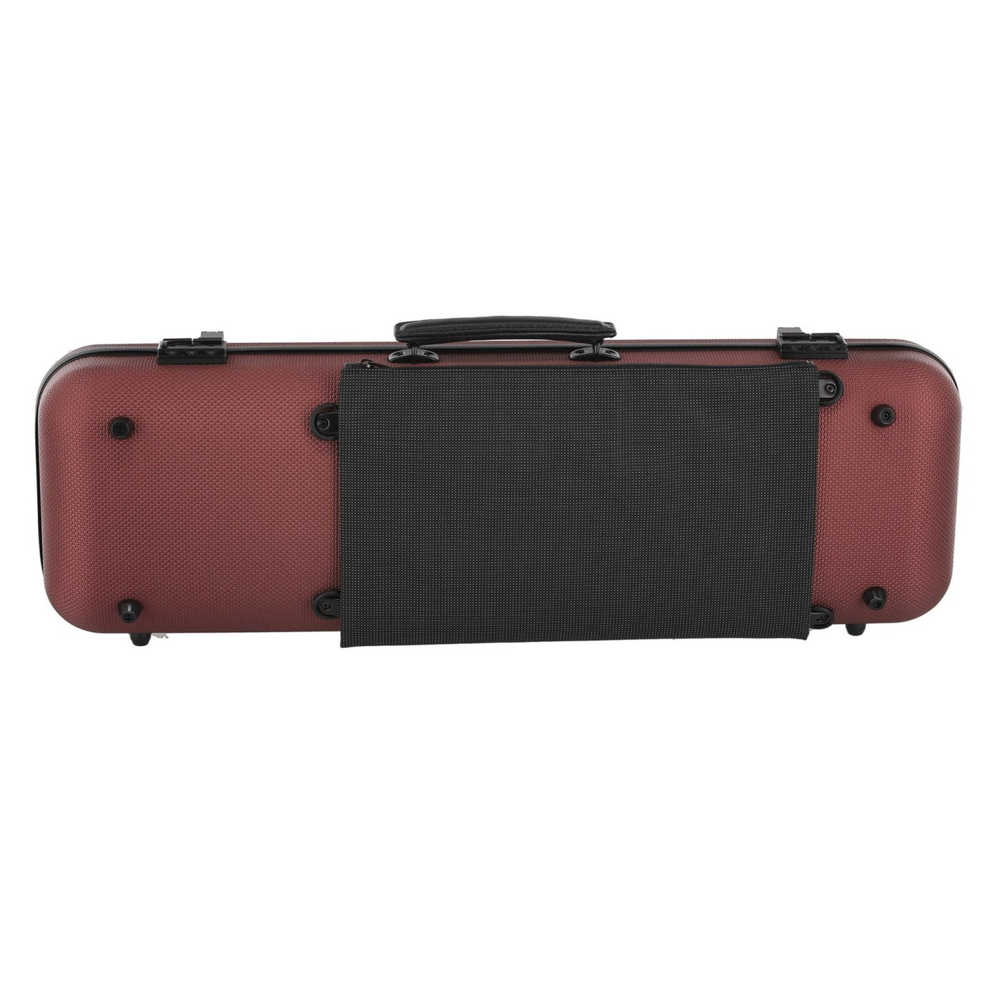 GEWA Violin Case, Air Avantgarde, Oblong, 4/4, Bordeaux/Black, Subway Handle