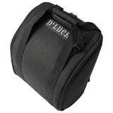 D'Luca BG Series Accordion Gig Bag for 12 Bass, 1, 2 and 3 Row Buttons, Black