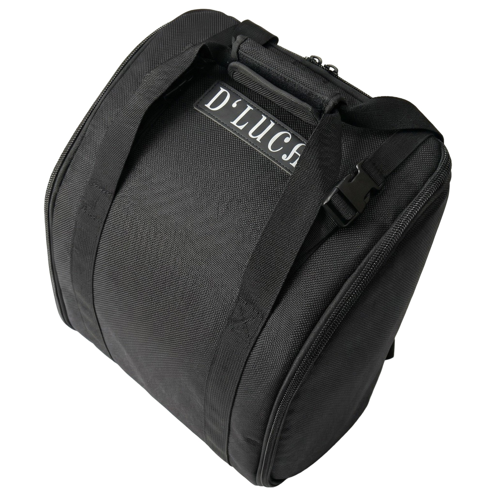 D'Luca BG Series Accordion Gig Bag for 12 Bass, 1, 2 and 3 Row Buttons, Black
