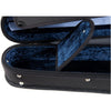 GEWA Violin Case, Concerto, Shaped, 3/4, Black/Blue