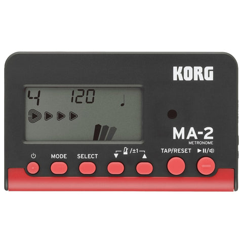 Korg MA-2 Multi-Function Digital Metronome Black/Red