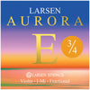 Larsen Aurora, Violin E String, (Carbon Steel), Ball, 3/4, Medium