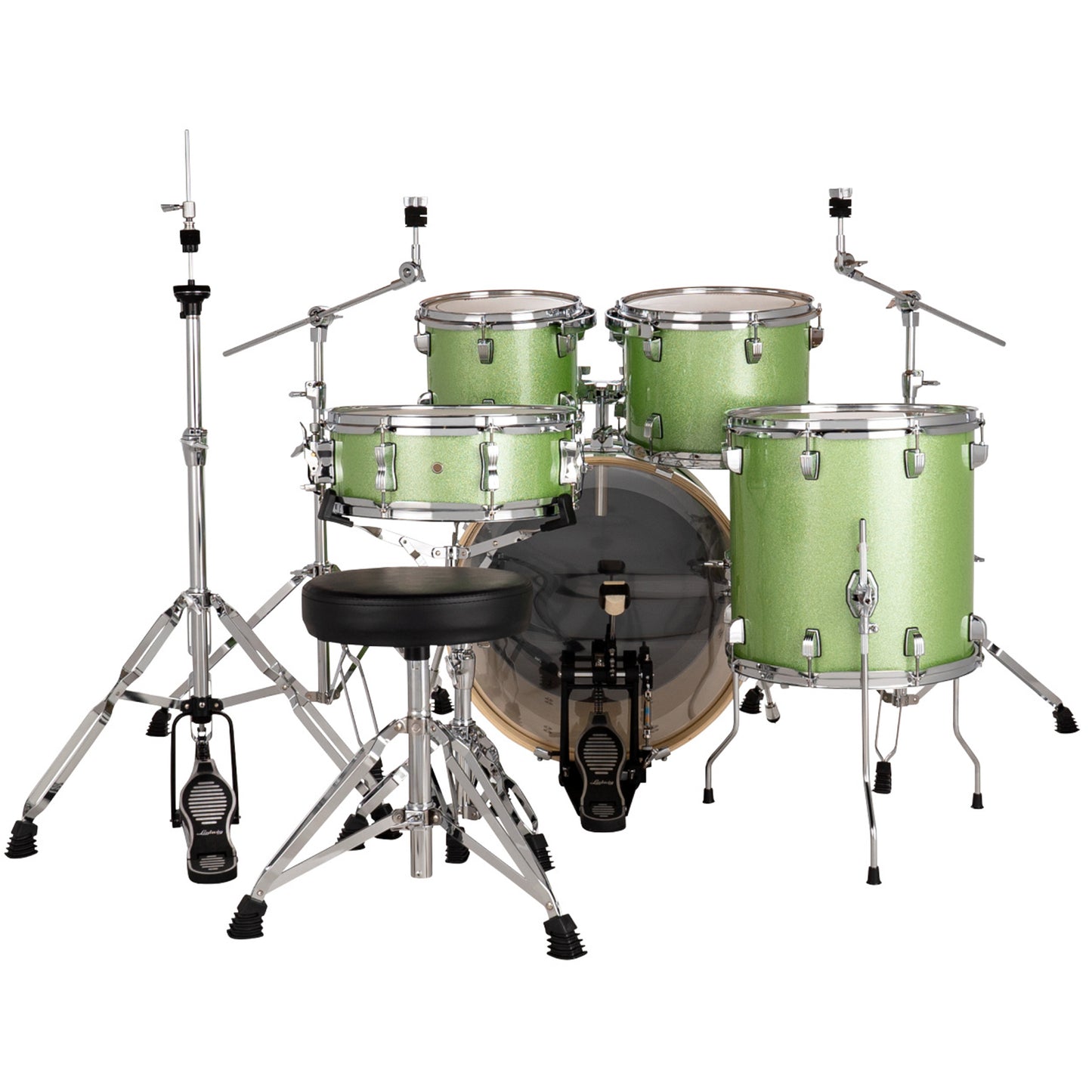 Ludwig Evolution 5pc Acoustic Drum Set with 20" Bass Drum Mint