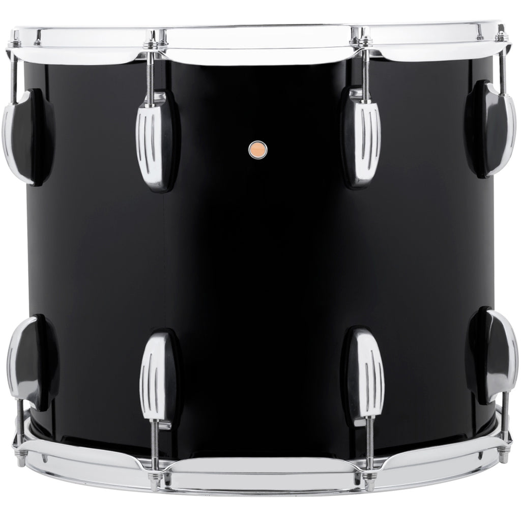 Ludwig LULT14PB Ultimate Marching 12X14 Single Leg Tenor Drum Black Co ...