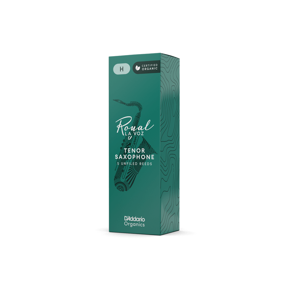 La Voz Tenor Saxophone Reeds, Hard, 5 Pack