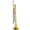 Blessing Artist Series Bb Trumpet, Unfinished Raw Brass, Outfit