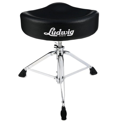 Ludwig LP50TH Pro Saddle Throne Black
