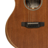 Crafter Mino Series, Big Mino Shape Acoustic-Electric Guitar Solid Mahogany