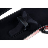 GEWA Viola Case, Air 2.0, Shaped, Red/Black, High Gloss w/Subway Handle