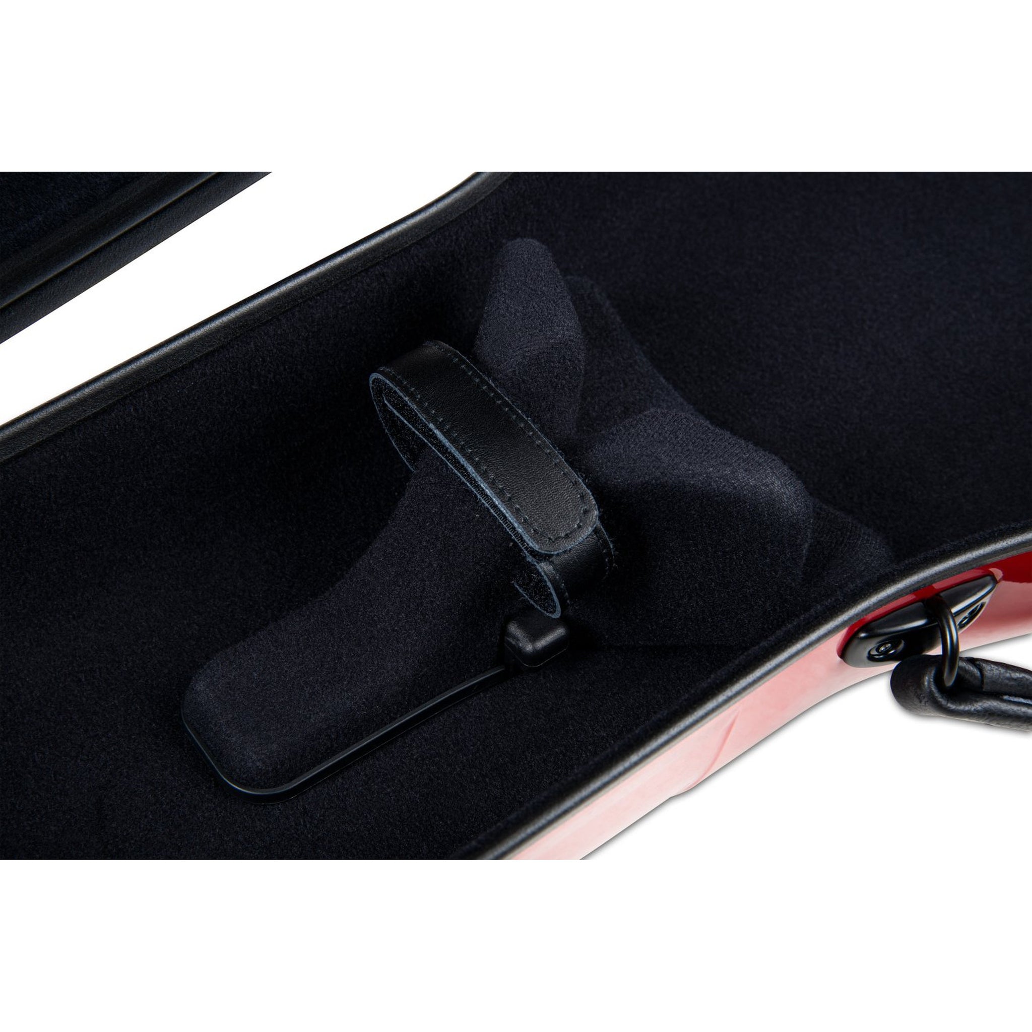 GEWA Viola Case, Air 2.0, Shaped, Red/Black, High Gloss w/Subway Handle