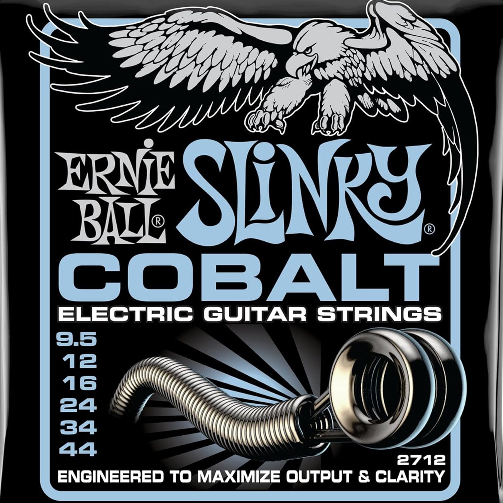 Ernie Ball Primo Slinky Cobalt Electric Guitar Strings 9.5-44 Gauge