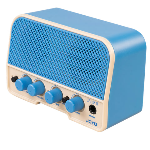 Joyo JA02-II BLUE 5W Rechargeable Mini Guitar Amp Blue