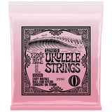 Ernie Ball Concert/Tenor Wound Low G Nylon Ball End Ukulele Strings - Clear