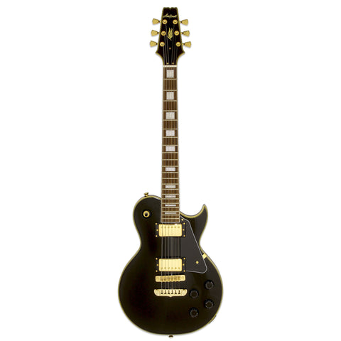 Aria Pro II Electric Guitar Aged Black