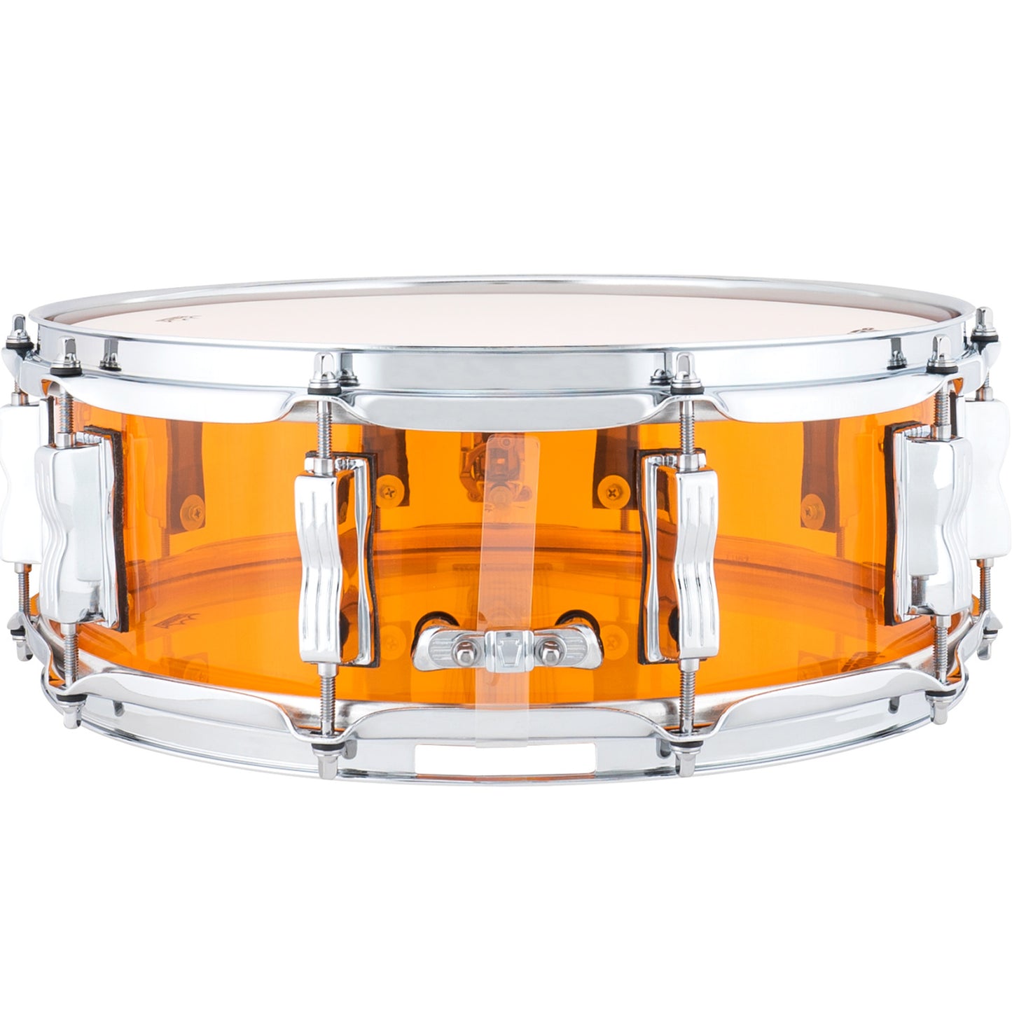 Ludwig Vistalite 5 x 14 Snare Drum Amber