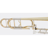 Blessing Tenor Trombone, .547" Bore, Open Wrap, F Rotor, Yellow Brass Bell
