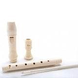 D'Luca Student 3 Piece Recorder Flute Ivory