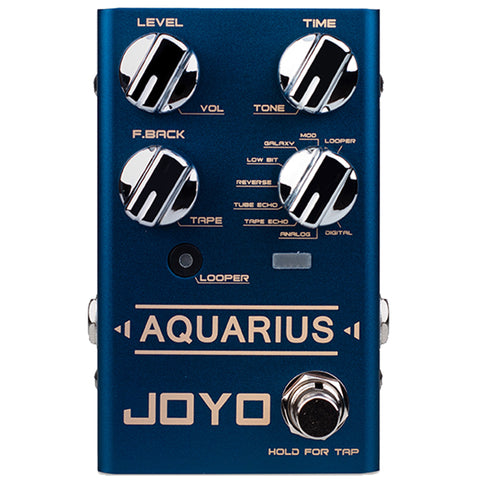 Joyo R-07 Aquarius Delay / Tap Tempo Effect Pedal