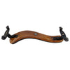 Viva La Musica Viola Shoulder Rest, Professional, Walnut/Black & Black Feet, Medium