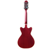 D'Luca Artisan Acoustic Electric Bajo Quinto, Ruby