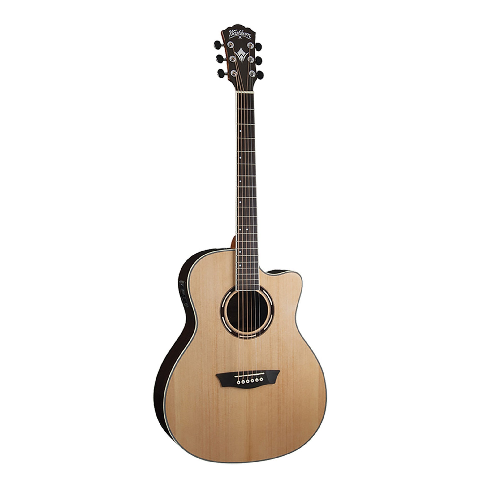 Washburn AG70CE Apprentice Series Grand Auditorium Acoustic Electric Guitar