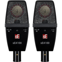 sE Electronics Factory Matched Pair of sE4100 with Mounting and Case