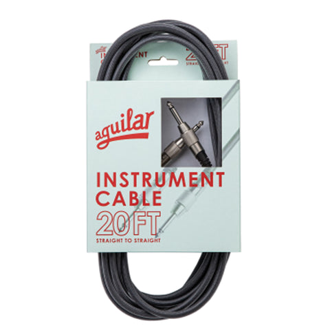 Aguilar 20FT Instrument Cable Straight to Straight