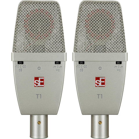 sE Electronics Factory Matched Pair of T1 with Mounting and Case