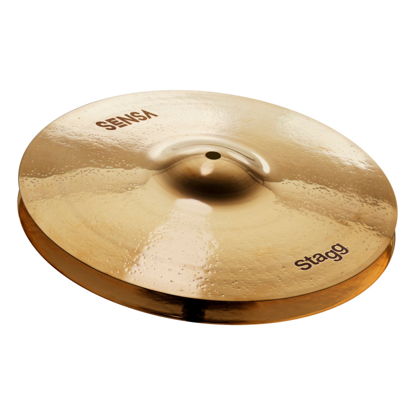 Stagg 13" Sensa Brilliant Medium Hi-Hat Cymbal - Pair