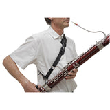 BG Bassoon Shoulder Strap, Leather And Cotton Padding, B02