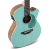 Applause Jump OM Cutway Electric Guitar, Celeste