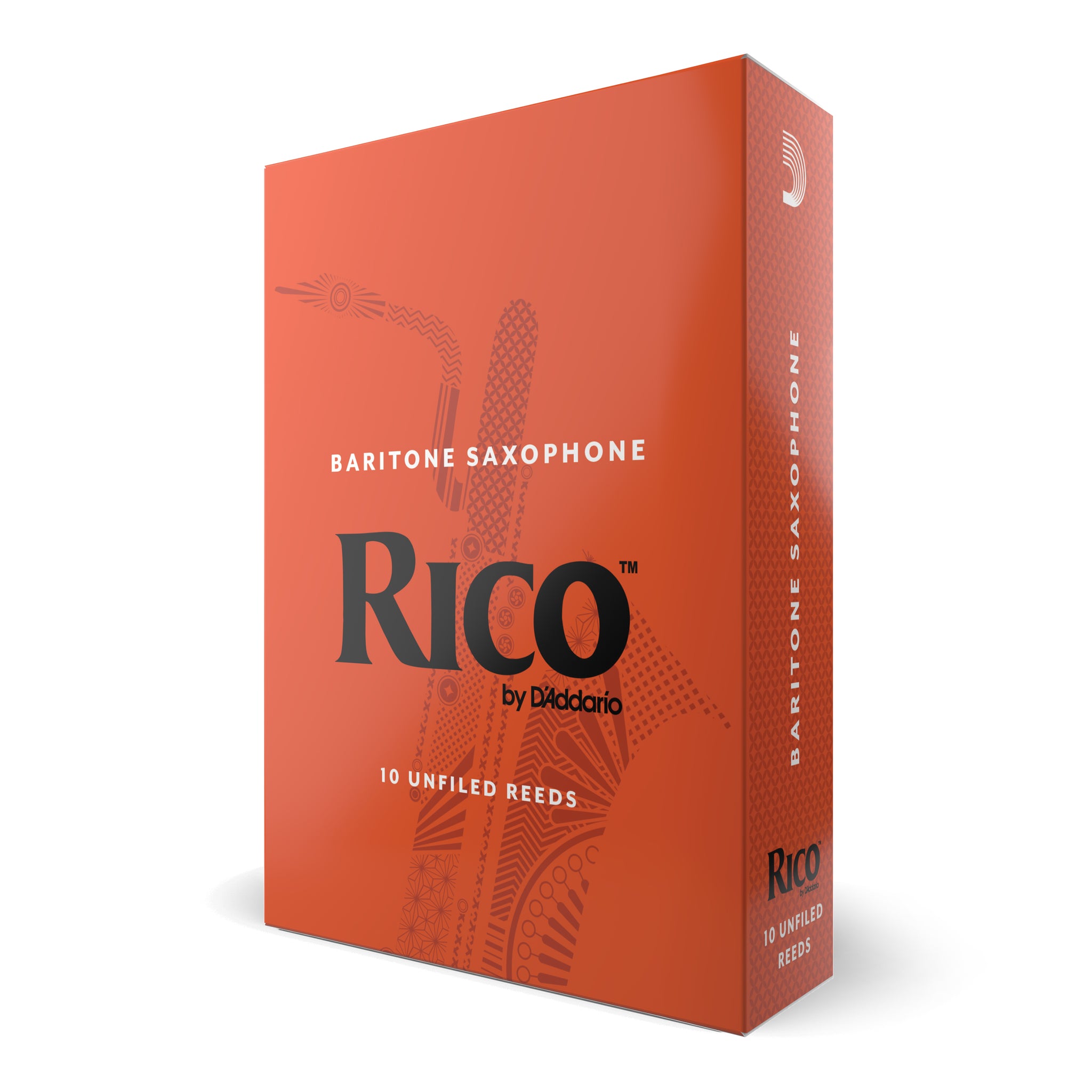 Rico by D'Addario Baritone Sax Reeds, Strength 4, 10-pack