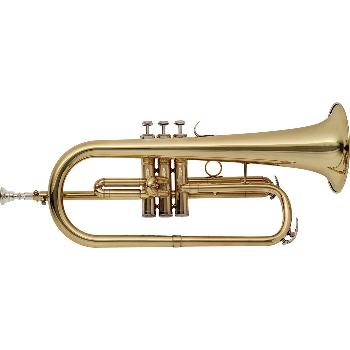 Stagg Bb Flugelhorn With Brass Body, M-bore And Soft Case