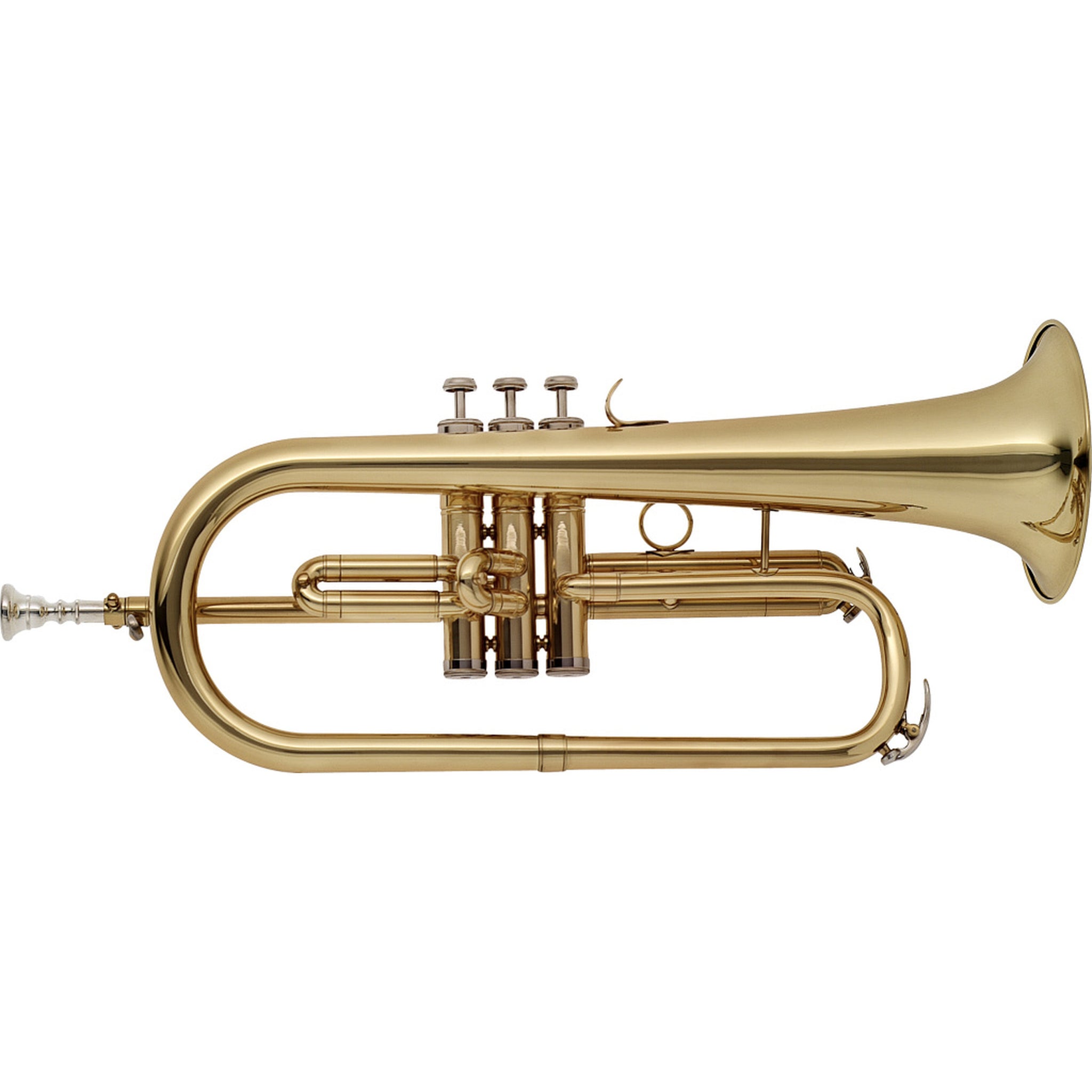 Stagg Bb Flugelhorn With Brass Body, M-bore And Soft Case