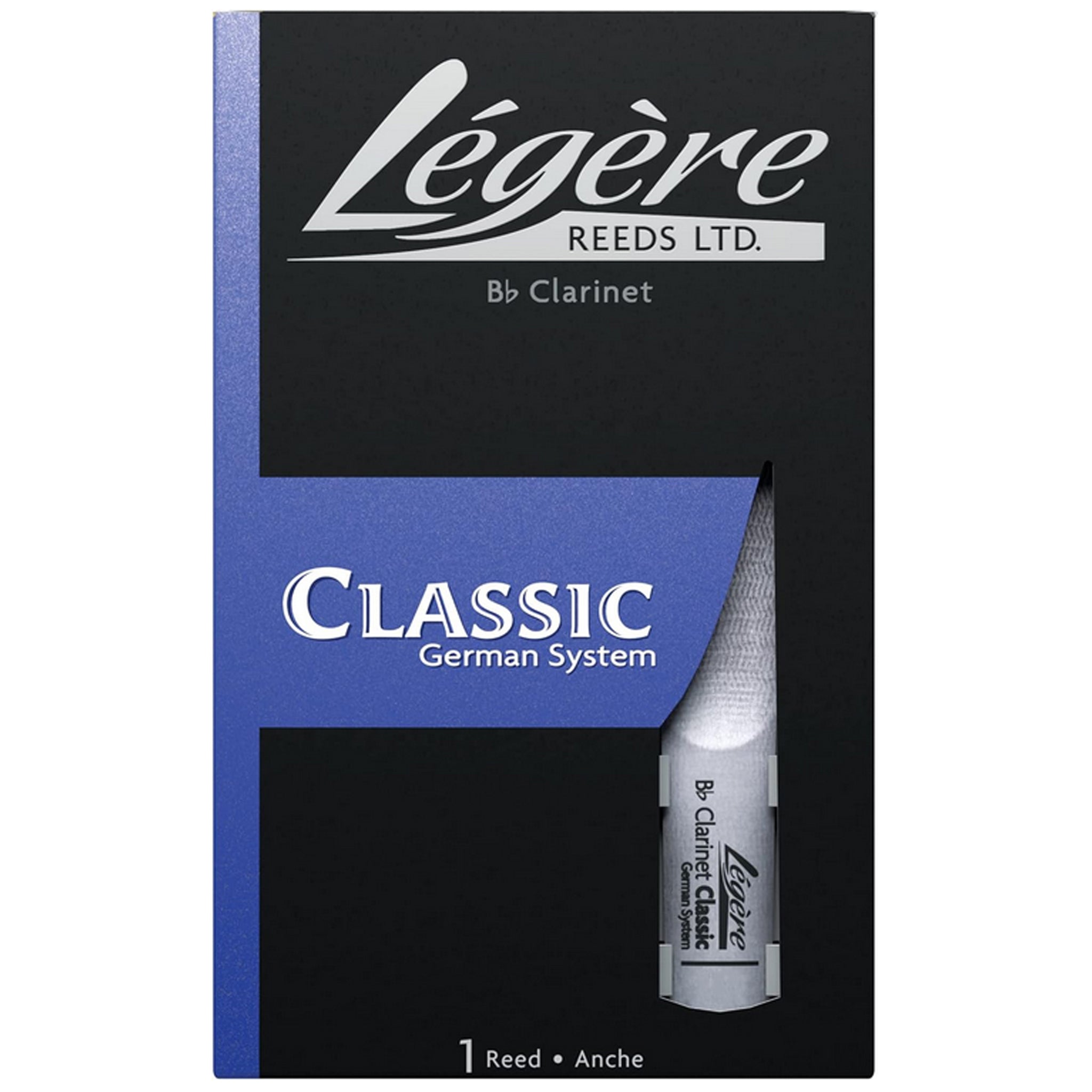 Legere Bb Clarinet German Cut Classic Reed Strength 4.5