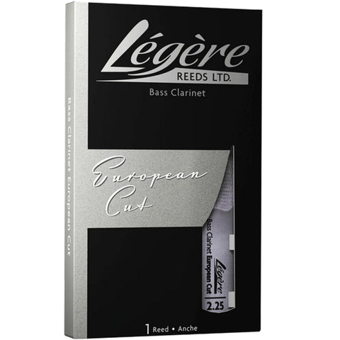 Legere Bass Clarinet European Cut Reed Strength 2.25