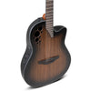 Ovation Celebrity Elite Plus E-Acoustic Guitar CE44P-ABLKW, MS/Mid/Cutaway, Blackwood