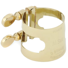 Bonade 2254G Alto Saxophone Ligature Gold Lacquer