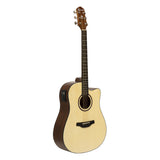 Crafter Silver Series 100 Dreadnought Acoustic-Electric Guitar With Cutaway