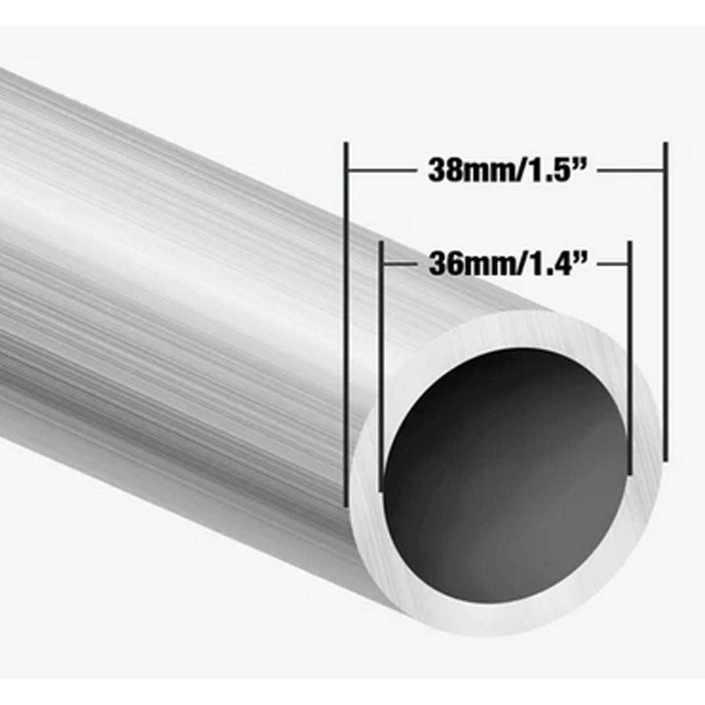 Gibraltar 40 inch Curved Drum Rack Tube