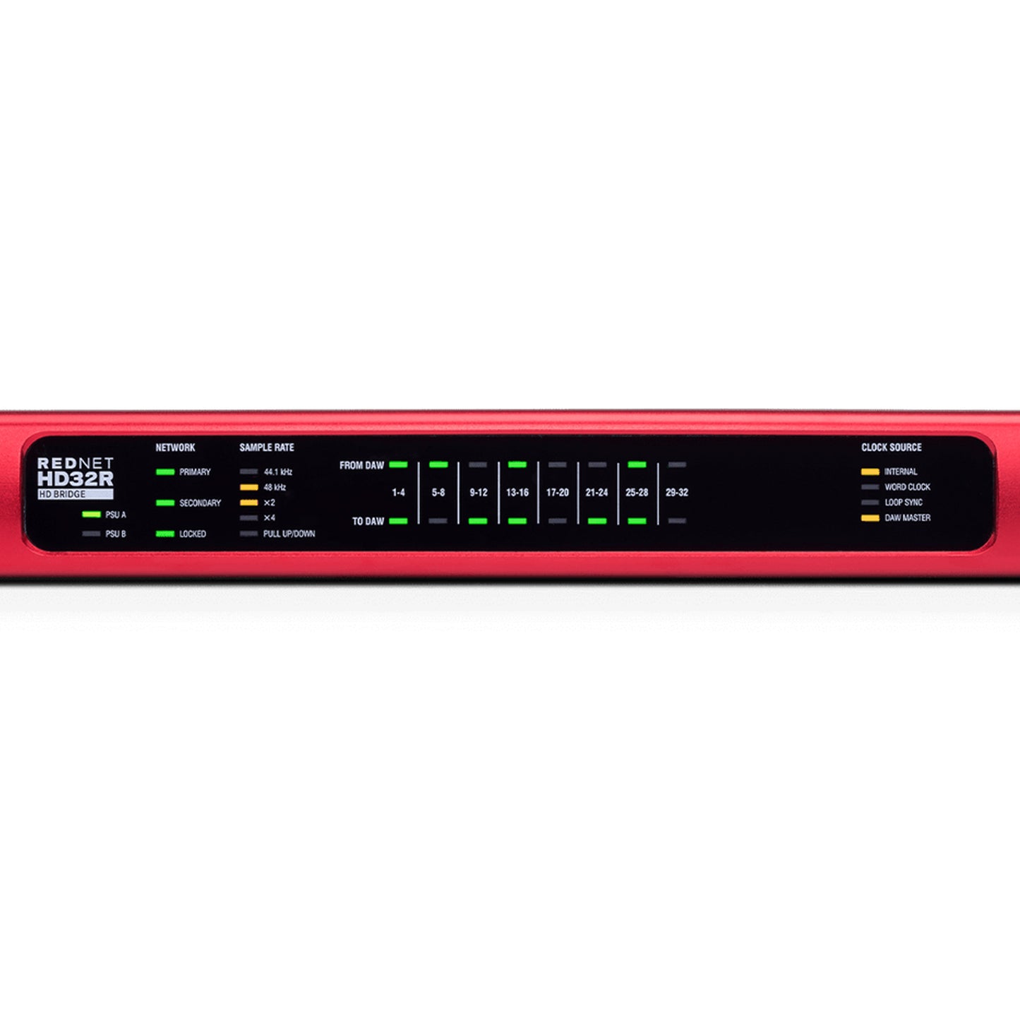 Focusrite Pro RedNet HD32R 32-Channel Dante Networks Pro Tools | Ultimate Bridge